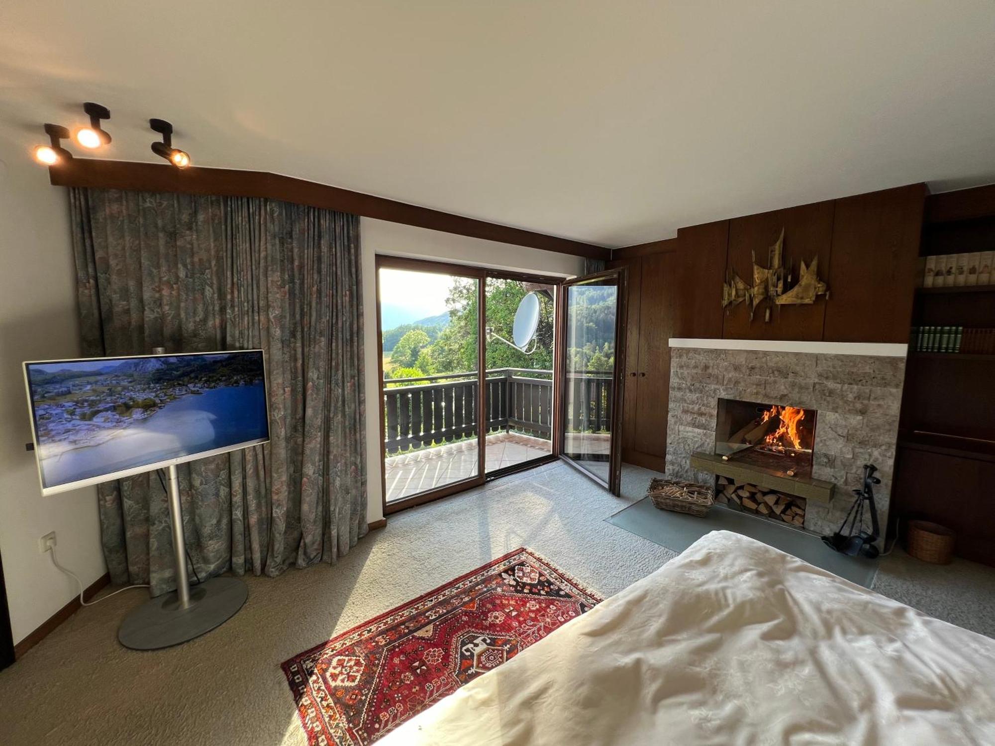 Gemütliche Landhausvilla Mit Kamin Und Kachelofen * Unterach am Attersee